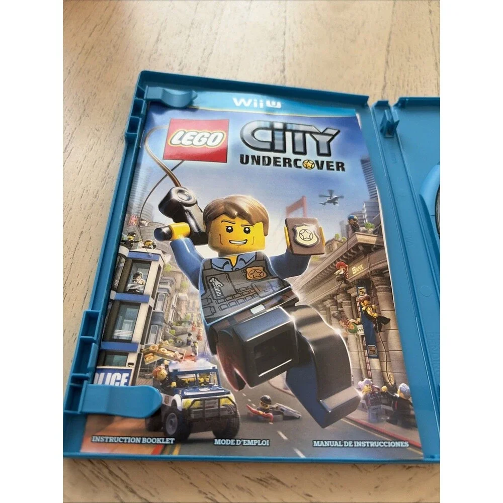 LEGO City Undercover (Nintendo Wii U, 2013) CIB Complete - Tested NICE!